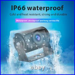 1080P 9 Quad Split IPS DVR Monitor 4 AHD Backup Reverse Camera Infrared For Van