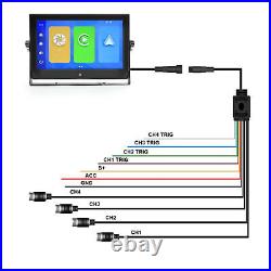 10.1inch Backup Camera Monitor Wireless Carplay Touchscreen Reverse Display