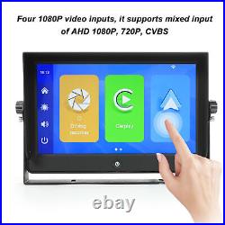 10.1inch Backup Camera Monitor Wireless Carplay Touchscreen Reverse Display