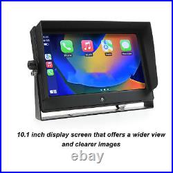 10.1inch Backup Camera Monitor Wireless Carplay Touchscreen Reverse Display