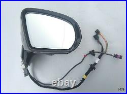 15-20 OEM MERCEDES S COUPE C217 COMPLETE MIRROR GRAY right DIM/MEMORY/CAMERA RHD