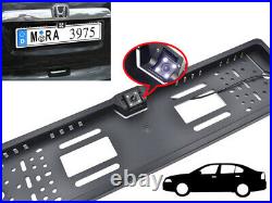 170° Car Rear View Reversing HD Camera Back Up Parking Plate Night Vision IR LED