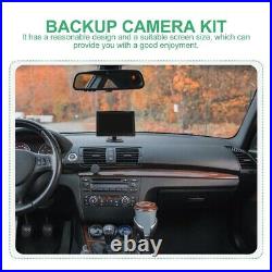 1 Set Sturdy Plate Frame Camera Car Backup Camera Kit Reversing Camera