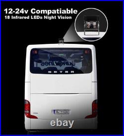 2x CCD IR Rear View Reverse Camera +7 Car Backup Monitor for Truck Caravan RVs