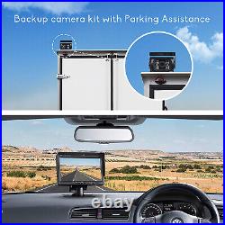 2x HD Rear View Car Backup Camera with 7 Parking Monitor for Truck Caravan RV