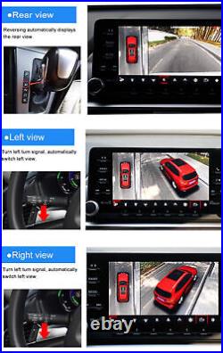 3D HD Panoramic Camera 360° Car Bird Eye View Parking System Backup Reverse Cam