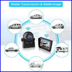 3.5in LCD Monitor + Car Rear View WiFi Wireless Camera Kit Reverse Backup Camera