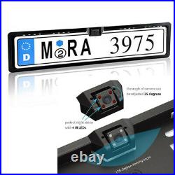 3x Car 640P 170 Degree Reverse Backup License Plate Camera for European Car