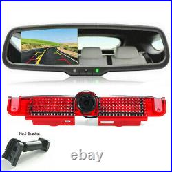 4.3'' Mirror Monitor Reversing Backup HD Camera Parking System For Chevy Van GMC