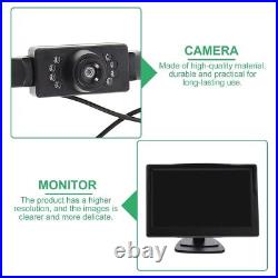 4 Sets Vehicle Plate Frame Reversing Camera Monitor Backup Suite