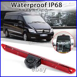 7'' Car Rear View Monitor IR Backup Reverse Camera For Benz Sprinter VW Crafter