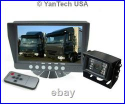 7 Color CCD Rear View Backup Camera System-Reverse System with 2 Video Inputs