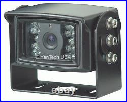 7 Color CCD Rear View Backup Camera System-Reverse System with 2 Video Inputs