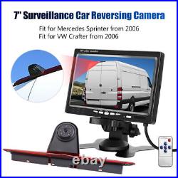 7 LCD Monitor Reverse Rear View Backup Camera for Mercedes Sprinter/VW Crafter