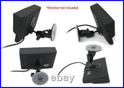 7 Monitor 4PIN Rear View Reverse Camera HD 12-24v 2x10m Kit For Truck Rv Camper