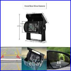 7 Monitor + 4 Rear Front Side View Back up Reverse Camera Night Vision RV Truck