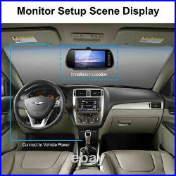 7'' Monitor Backup Rear View Camera Reverse Brake Light For Mercedes Benz Van