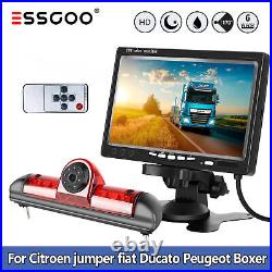 7 TFT LCD Monitor Car Reverse Rear View Backup Camera for Fiat Ducato