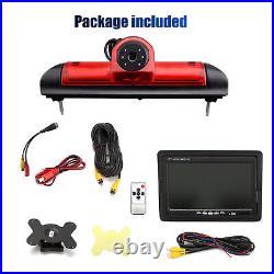 7 TFT LCD Monitor Car Reverse Rear View Backup Camera for Fiat Ducato