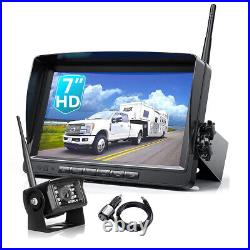 7 inch Digital Wireless Monitor Reversing Backup Camera For BUS Truck Motorhome