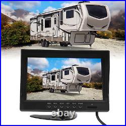 9in Backup Camera Monitor With IPS Screen HD 4-Way Video Input Reversing