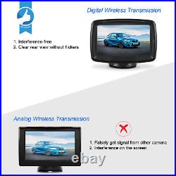 AUTO-VOX TD-2 Digital Wireless Reversing Camera IP68 Waterproof Backup Camera