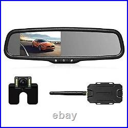 AUTO-VOX Wireless Reverse Camera Kit Car Backup Camera with Rear View Mirror