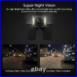 AUTO-VOX Wireless Reverse Camera Kit Car Backup Camera with Rear View Mirror and