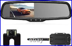 AUTO-VOX Wireless Reverse Camera Kit Car Backup with Rear View Mirror