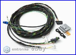 BMW F10 F07 F01 F20 F30 Original Reverse backup Camera retrofit Cable Set wiring