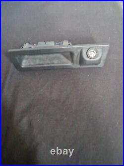 Bmw F Series F30/31/32 M Trunk Rear View Backup/reverse Camera & Handle 9240351