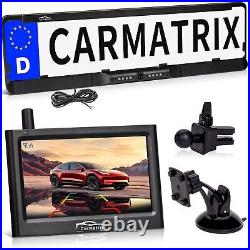 CARMATRIX Wireless Car Reverse System Digital with Monitor Rear View Camera Night Vision
