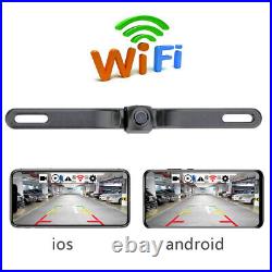 CCD Car Rear View Cam Backup Reverse Camera WiFi Wireless For Android ios iPhone