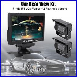 Car Rear View Backup Camera 7 Inch Reversing Monitor Car LCD Monitor For Bus