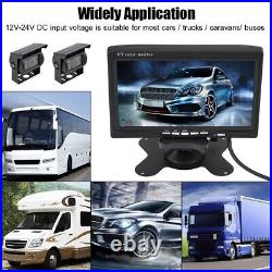 Car Rear View Backup Camera 7 Inch Reversing Monitor Car LCD Monitor For Bus