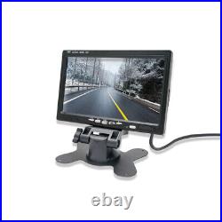 Car Reversing View Camera Parking Backup Night Visions 7 LCD Monitor Waterproof