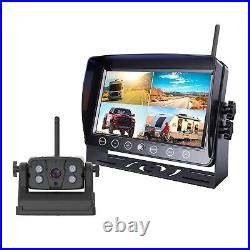 Digital Wireless 7 Monitor DVR Magnetic Base Battery Rear View Reversing Camera