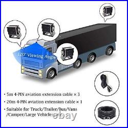 EKYLIN 9 AHD Truck Parking Backup System & Van Reversing Camera Monitor Kit &