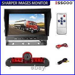 ESSGOO 7 Car Rear View Camera Parking Monitor+ HD Backup Reversing Camera