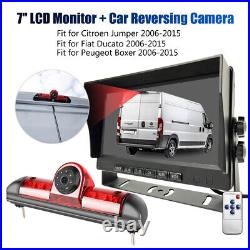 ESSGOO 7 Car Rear View Camera Parking Monitor+ HD Backup Reversing Camera