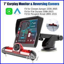 Essgoo HD Rear View Backup Camera for Fiat Ducato +7 Portable Carplay Monitor