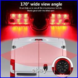 For Fiat Ducato Citroen Relay Rear Brake Light IR Reversing Camera HD 7 Monitor