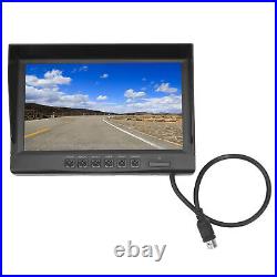 Hot Backup Camera Monitor 9in IPS Screen HD 4 Way Video Input Reversing Display
