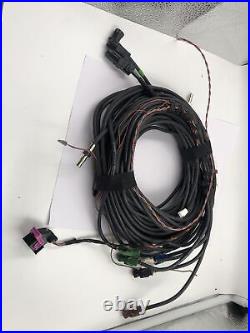 OEM AUDI 360 degree Reverse backup Camera retrofit Cable wiring