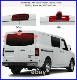 Rear View Reversing Backup Camera& Replacement Mirror Monitor For Nissan NV 2500