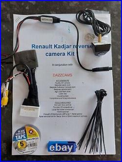 Renault Kadjar complete SELF FIT Back Up Camera kit 2015-2018 Some 2019