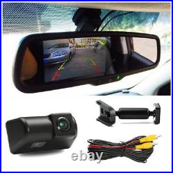 Reverse Backup Camera + Replacement Rear Mirror Monitor for Ford Transit Connect