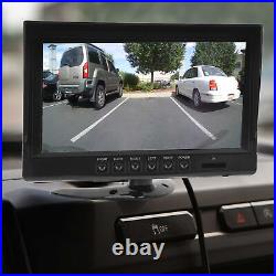 Reversing Display Monitor 9in IPS Screen HD 4-Way Video Backup Camera For