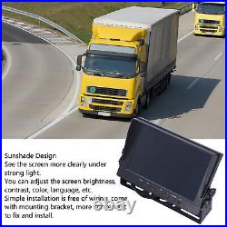 Reversing Monitor Backup Camera 8in LCD Screen For Trucks For Trailers For