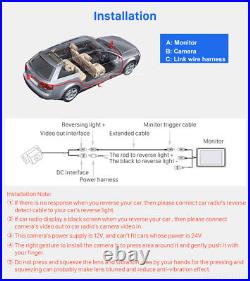 Tailgate Handle CCD Color Reversing Backup Camera HD For Toyota Tundra 2007-2013